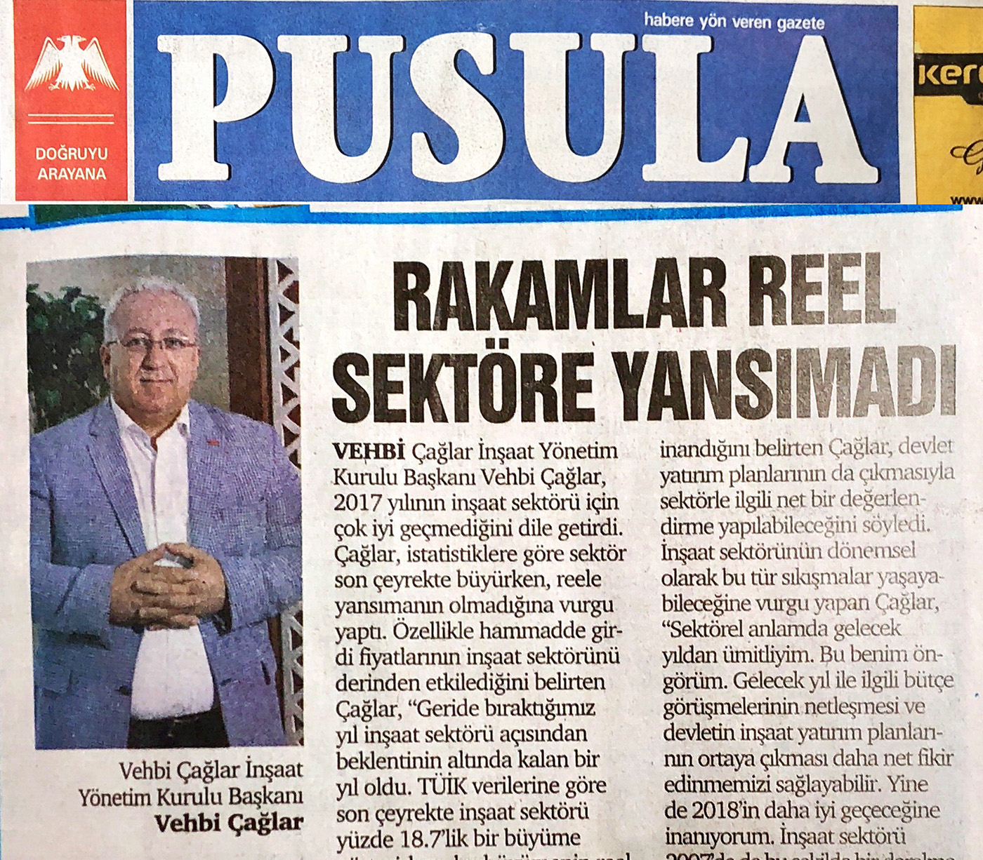 Rakamlar Reel sektöre yansımadı